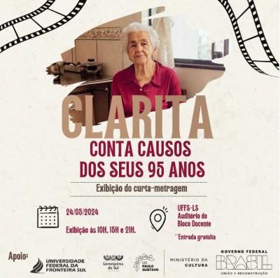 LS: "Resgate à Memória: Clarita conta causos de seus 95 anos" 